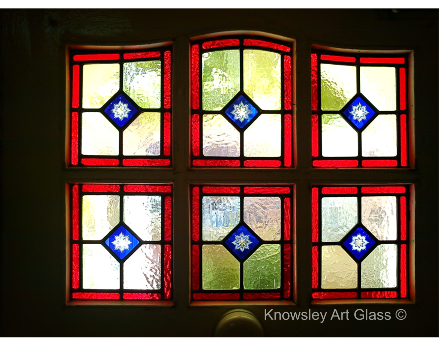 brilliant cut leadlight stained glass