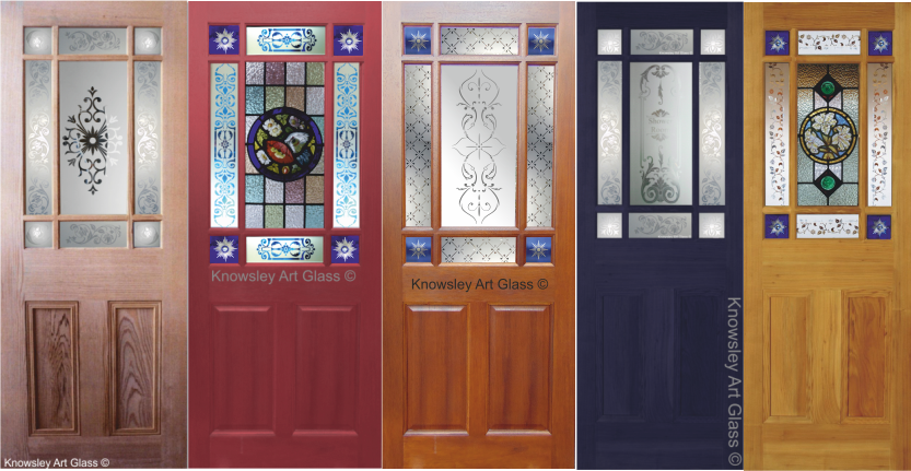 Decorative glass and doors