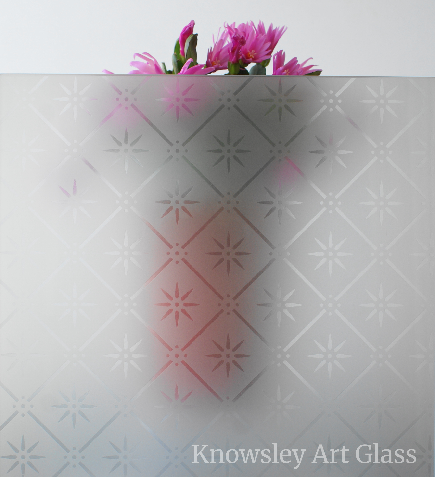 acid etched glass designs