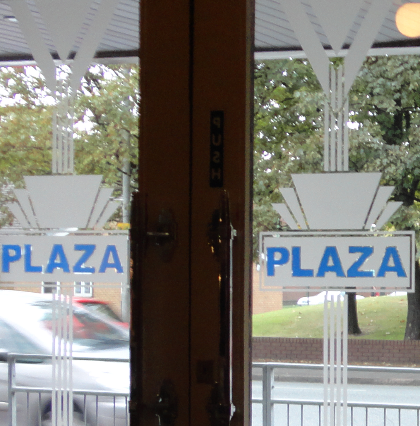 glass signage